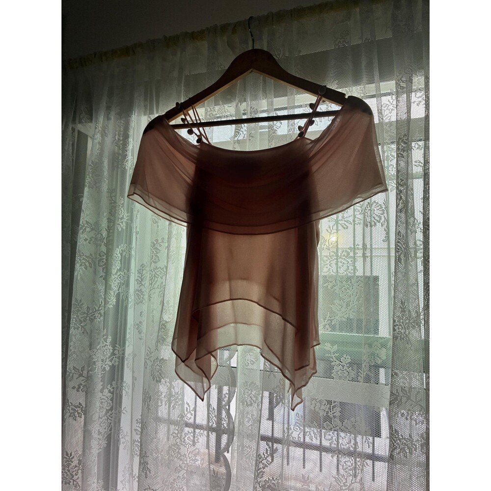 SS 2004 Yves Saint Laurent by Tom Ford pink top w button details size medium - Picture 8 of 10